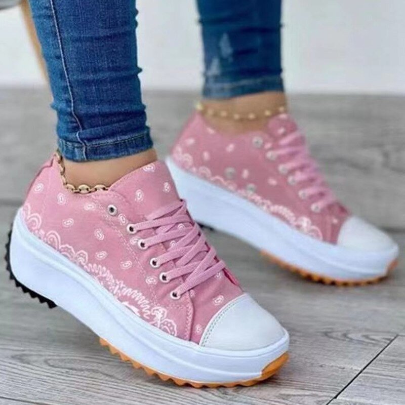 👟 Baskets en toile à motif 2022 – décontractées - deslyshopping