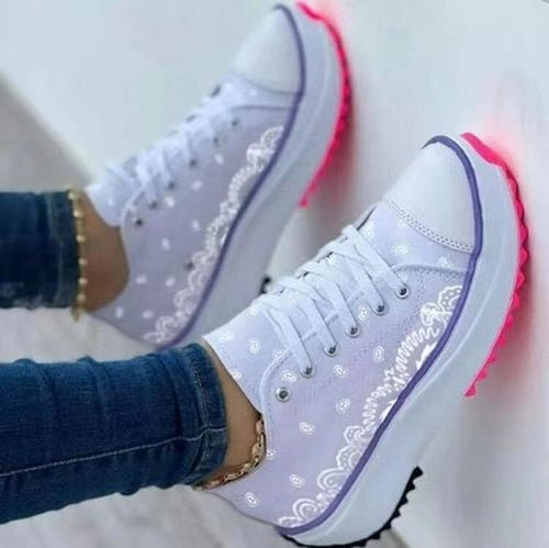 👟 Baskets en toile à motif 2022 – décontractées - deslyshopping