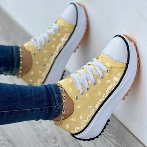 👟 Baskets en toile à motif 2022 – décontractées - deslyshopping