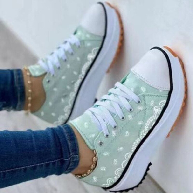 👟 Baskets en toile à motif 2022 – décontractées - deslyshopping