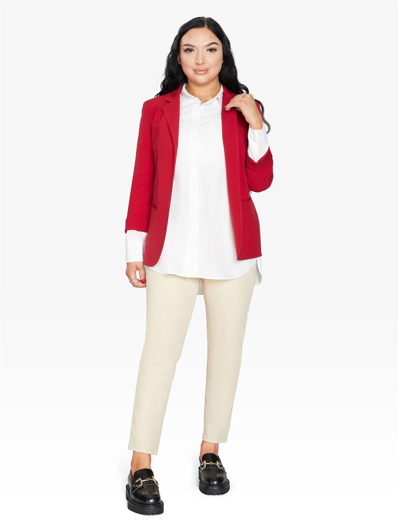 🌸 Blazer Bord à Bord - deslyshopping