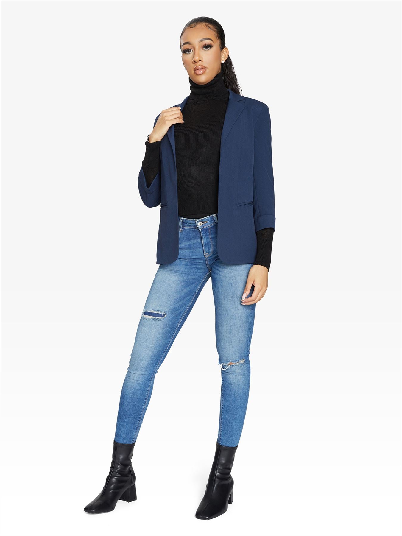 🌸 Blazer Bord à Bord - deslyshopping