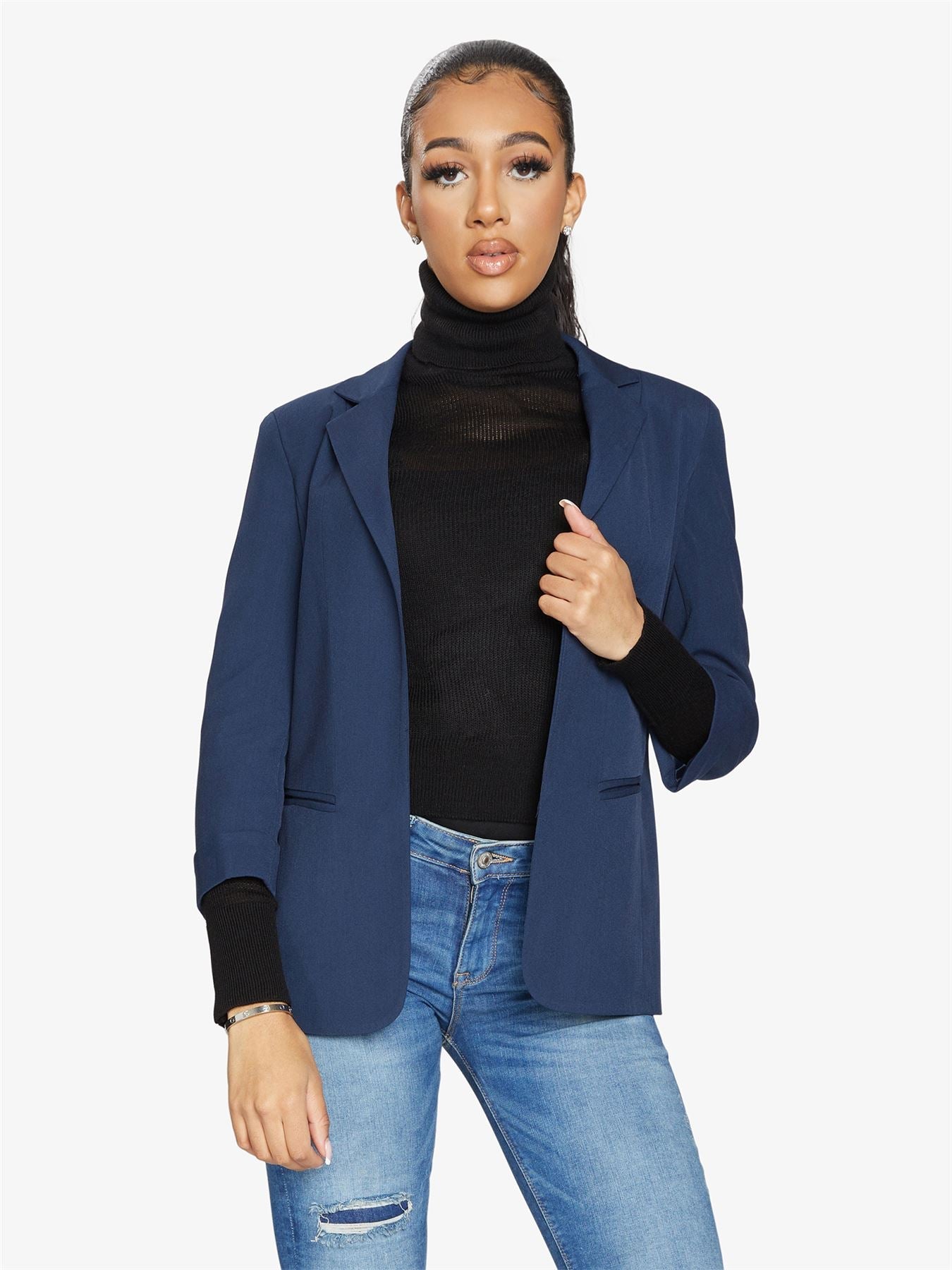 🌸 Blazer Bord à Bord - deslyshopping