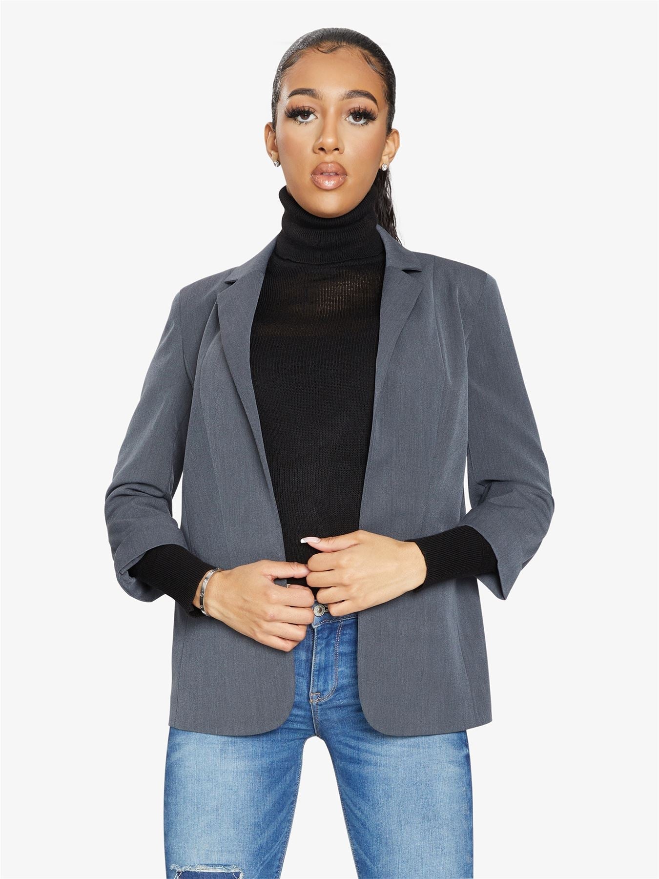 🌸 Blazer Bord à Bord - deslyshopping