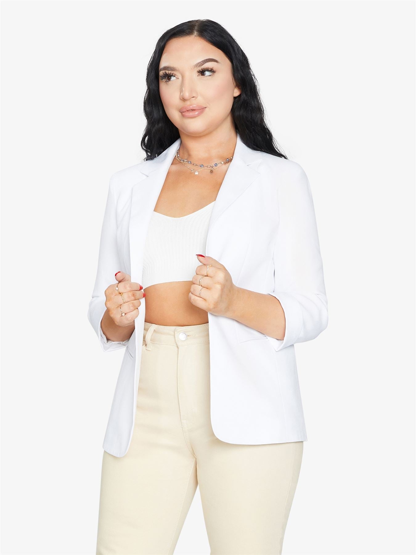 🌸 Blazer Bord à Bord - deslyshopping