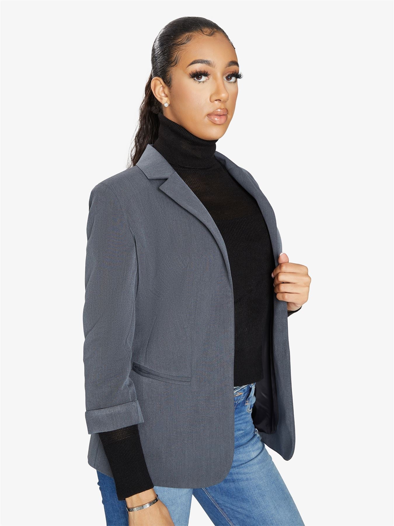 🌸 Blazer Bord à Bord - deslyshopping