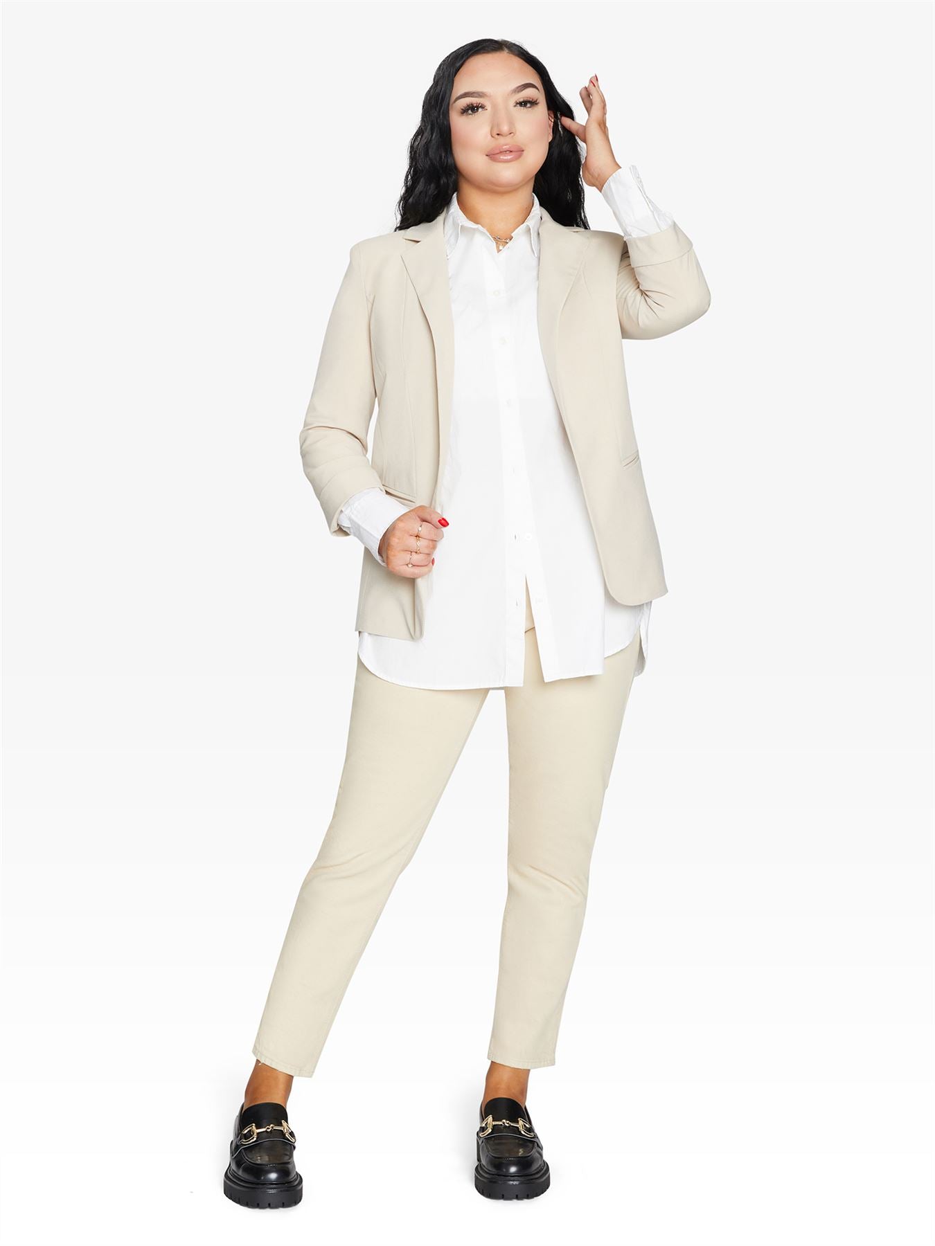🌸 Blazer Bord à Bord - deslyshopping