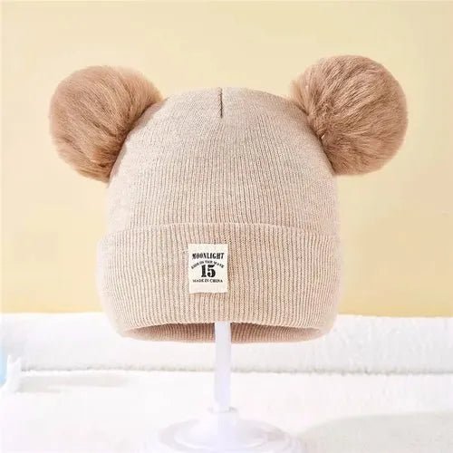 Bonnet tricoté chaud pour bébé - deslyshopping