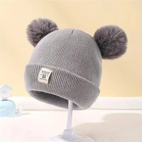Bonnet tricoté chaud pour bébé - deslyshopping