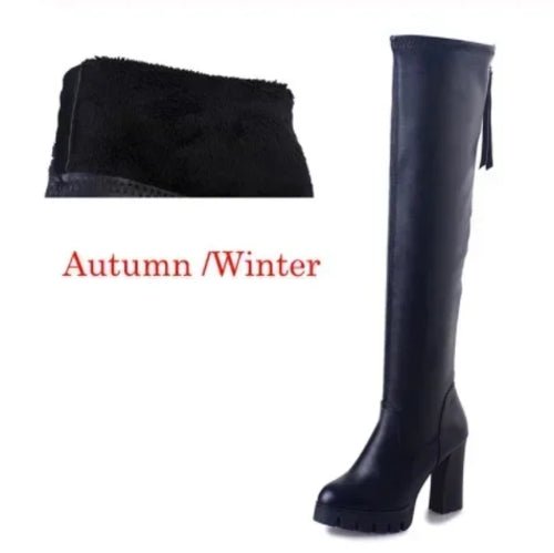 Bottes à Plateforme Sexy - deslyshopping