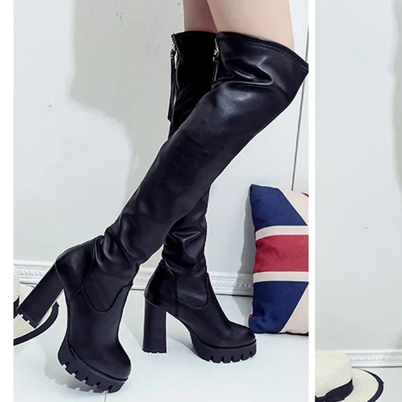 Bottes à Plateforme Sexy - deslyshopping