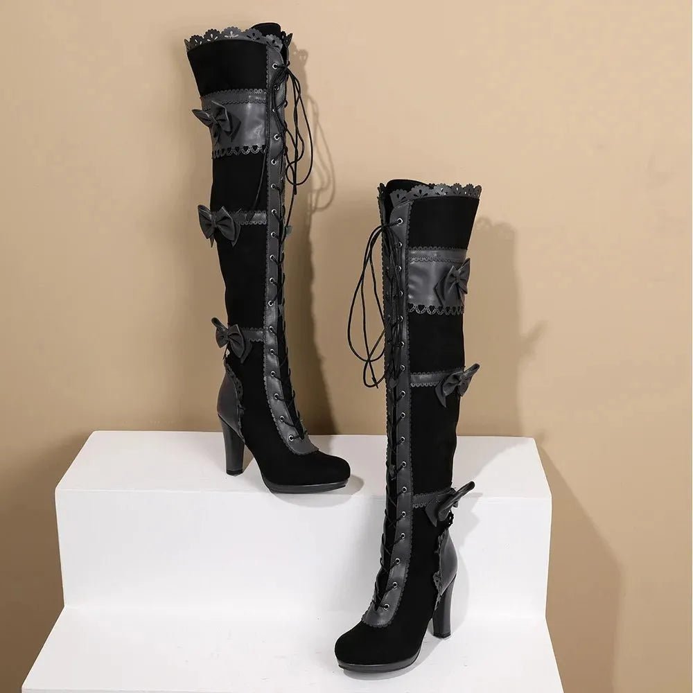 Bottes à talons - deslyshopping