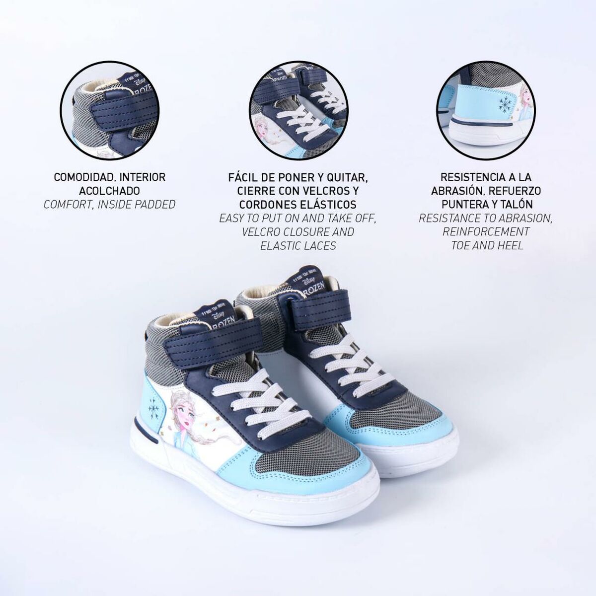 👧❄️ Bottes Casual Enfant Frozen Bleu - deslyshopping