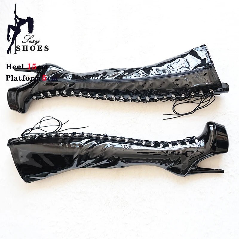 🔥 Bottes Cuissarde avec Fermeture Éclair Latérale - deslyshopping