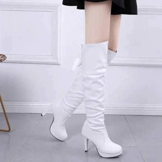 Bottes Cuissardes Minces - deslyshopping