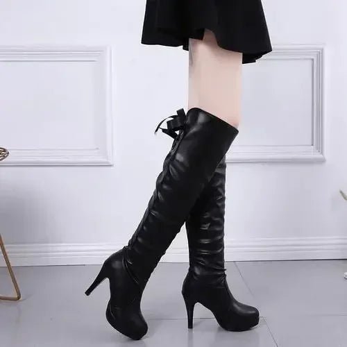 Bottes Cuissardes Minces - deslyshopping