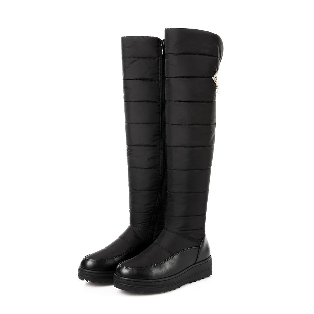 Bottes de Neige Chaudes SGESVIER - deslyshopping