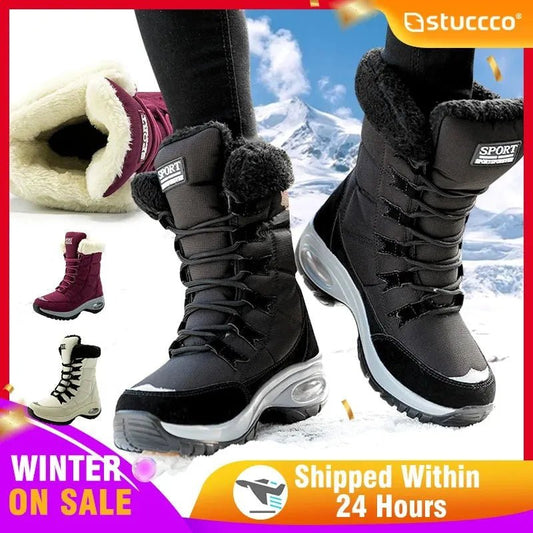 Bottes de Neige Imperméables Antidérapantes - deslyshopping