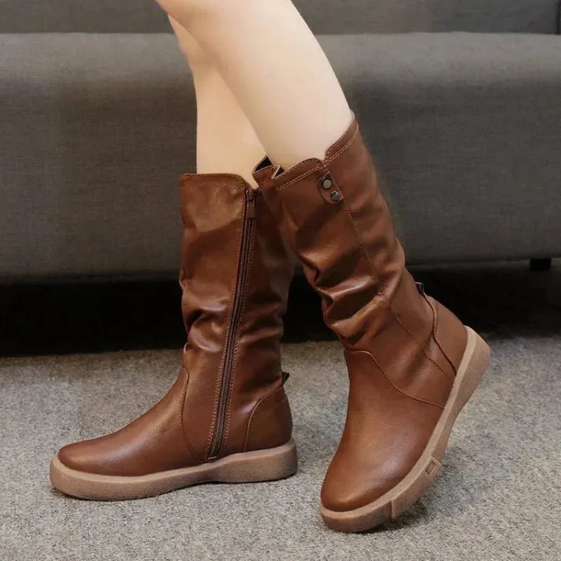 Bottes Hautes Modernes Confort Extérieur - deslyshopping