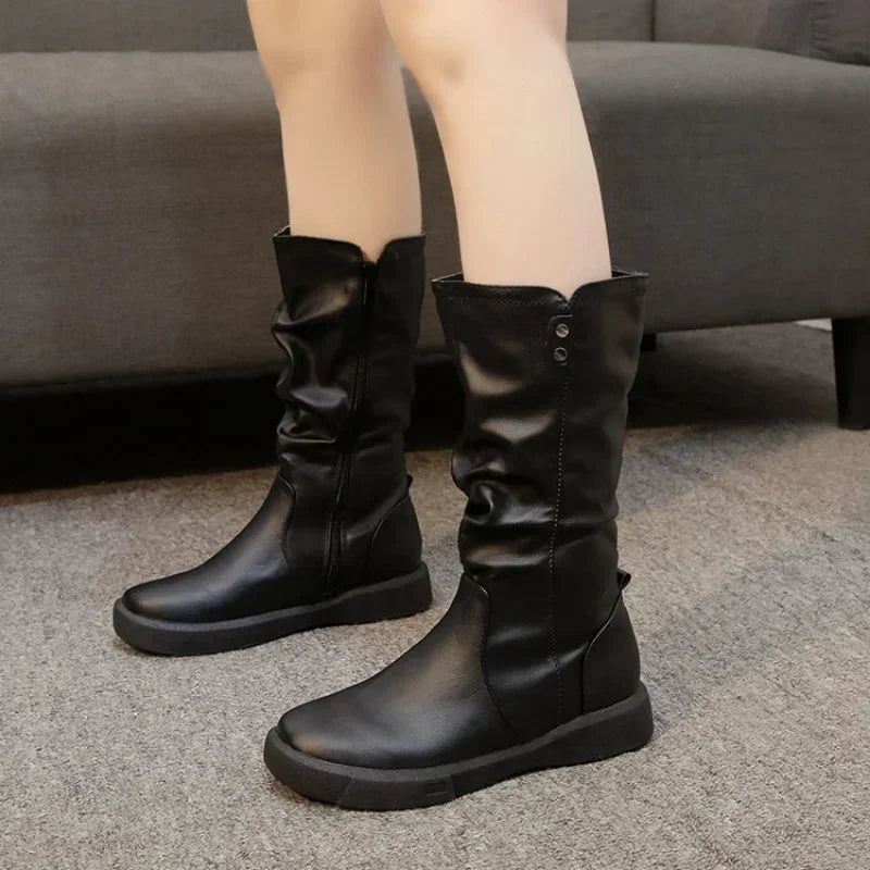 Bottes Hautes Modernes Confort Extérieur - deslyshopping