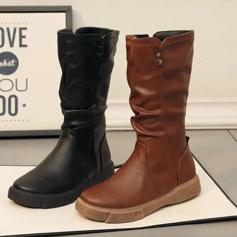 Bottes Hautes Modernes Confort Extérieur - deslyshopping