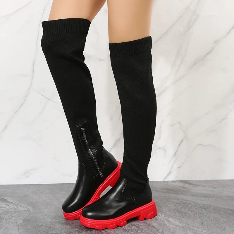 Bottes Hautes pour Femmes au - dessus du Genou - deslyshopping