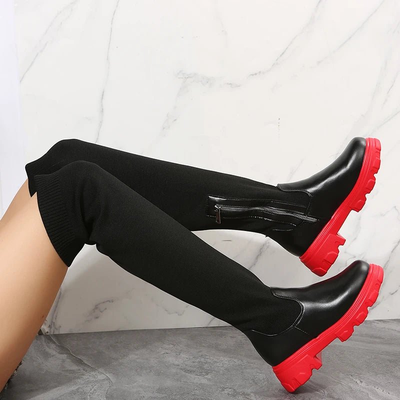 Bottes Hautes pour Femmes au - dessus du Genou - deslyshopping