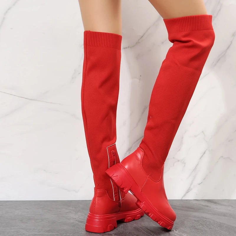 Bottes Hautes pour Femmes au - dessus du Genou - deslyshopping