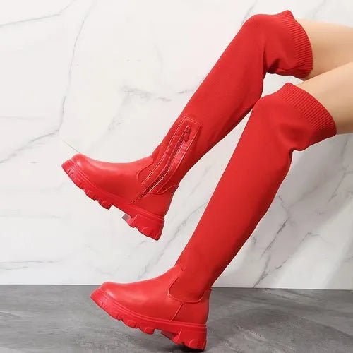 Bottes Hautes pour Femmes au - dessus du Genou - deslyshopping