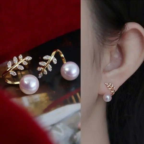 Boucles d'oreilles à tige en cristal - deslyshopping