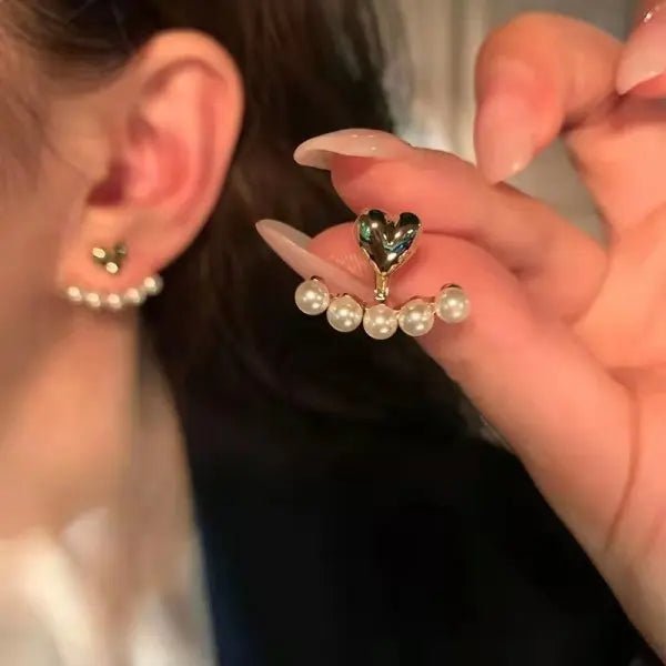 Boucles d'oreilles à tige en cristal - deslyshopping