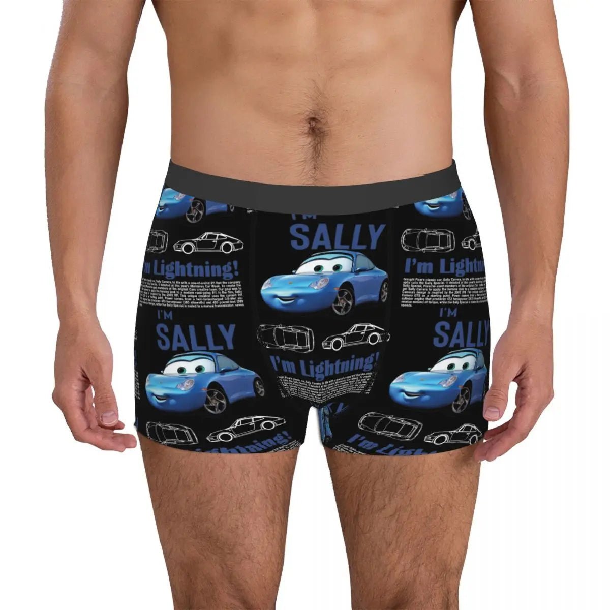 🩲 Boxer Drôle "Sally I'm Lightning" Cars - deslyshopping