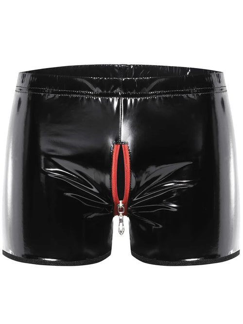 Boxer en similicuir brillant S - 5XL - deslyshopping