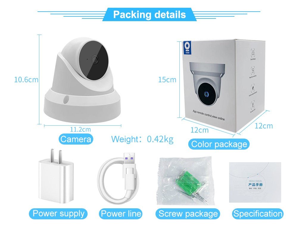 Caméra IP WiFi Baby Monitor - deslyshopping
