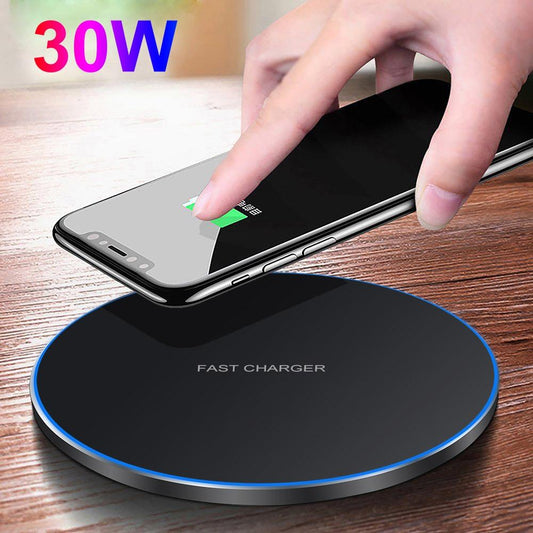 🔋 Chargeur Sans Fil Dragon W9 30W ⚡ - deslyshopping