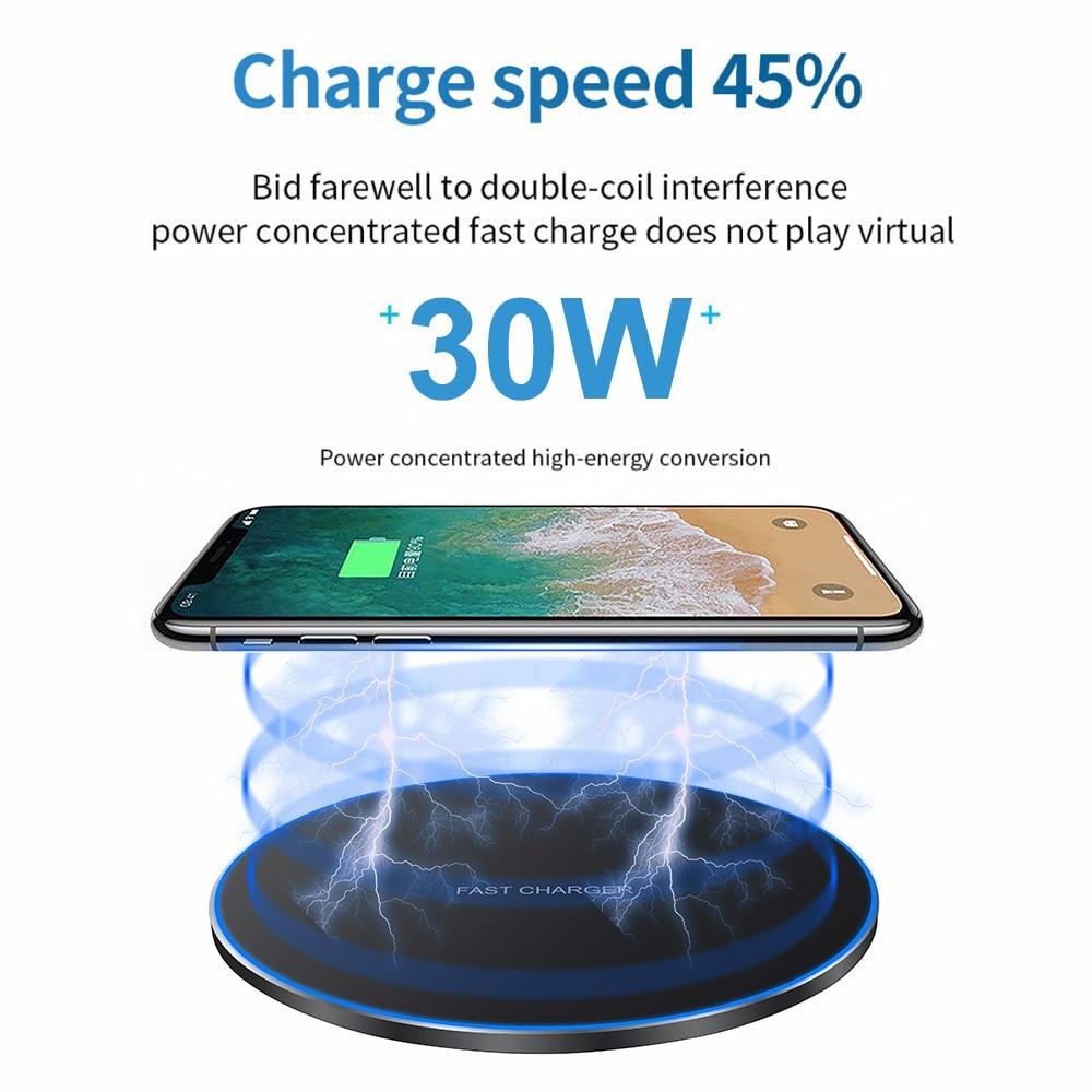 🔋 Chargeur Sans Fil Dragon W9 30W ⚡ - deslyshopping