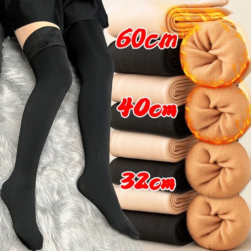 Chaussettes d'hiver en Velours Epais - deslyshopping