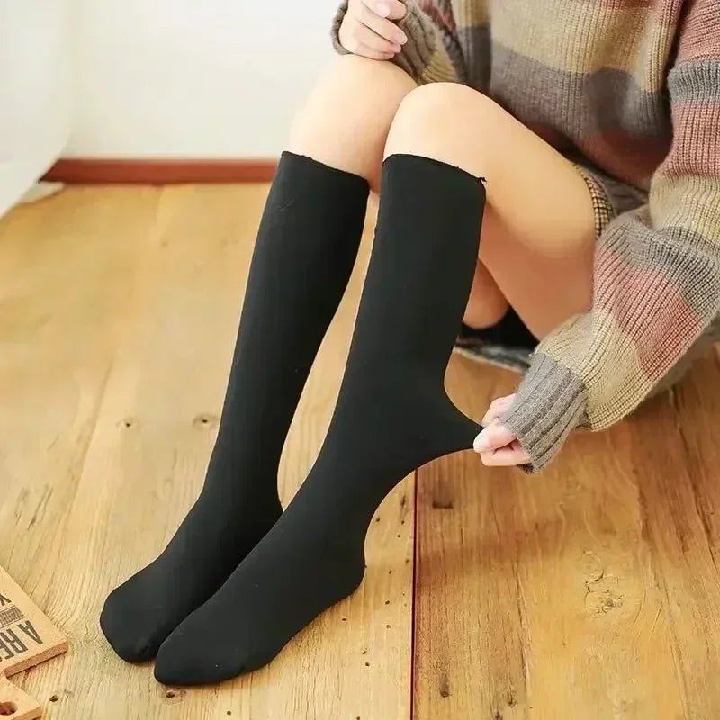 Chaussettes d'hiver en Velours Epais - deslyshopping