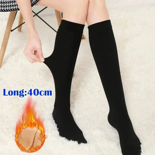 Chaussettes d'hiver en Velours Epais - deslyshopping