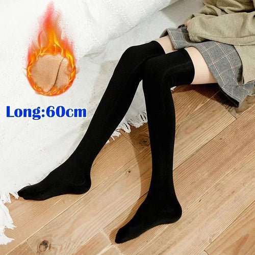 Chaussettes d'hiver en Velours Epais - deslyshopping