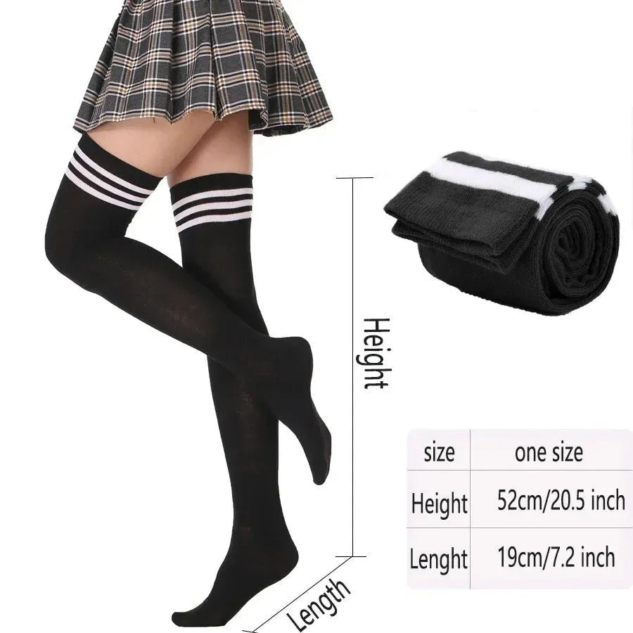 🧦 Chaussettes Hautes au - dessus du Genou - deslyshopping