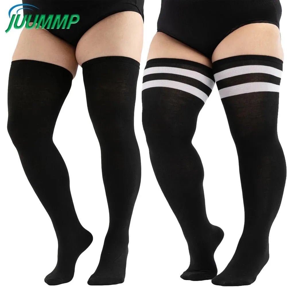 Chaussettes Hautes Grande Taille pour Femmes 👢 - deslyshopping