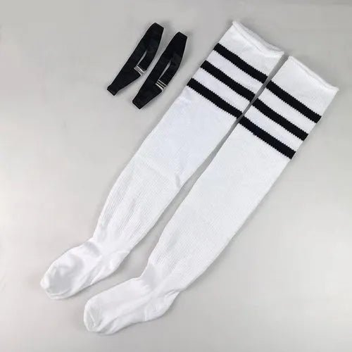 🧦 Chaussettes Hautes Grande Taille – Spécial Cuisses Épaisses | - deslyshopping