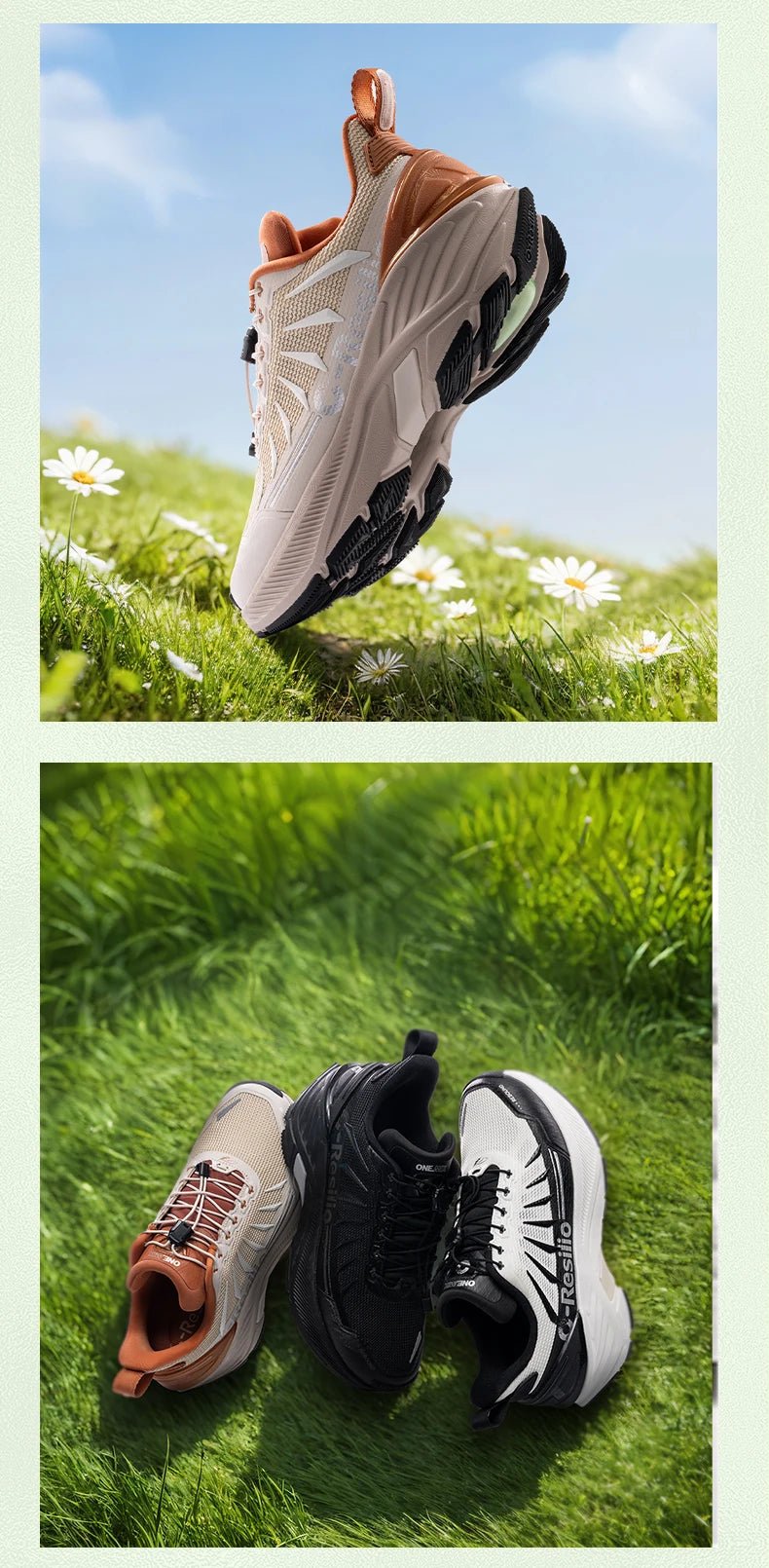 👟🔥 Chaussures de Trail ONEMIX Homme – Antidérapantes, Légères & Respirantes - deslyshopping