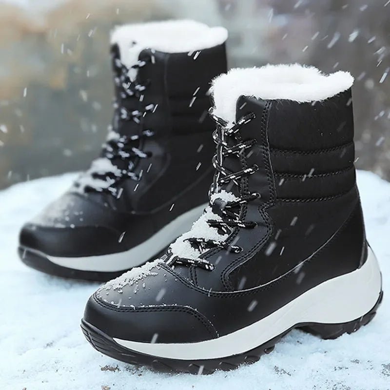 Chaussures d'Hiver à Plateforme, Antidérapantes - deslyshopping