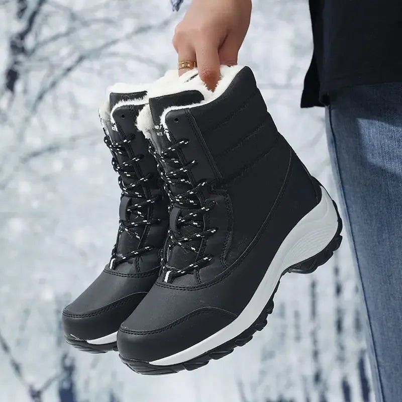 Chaussures d'Hiver à Plateforme, Antidérapantes - deslyshopping