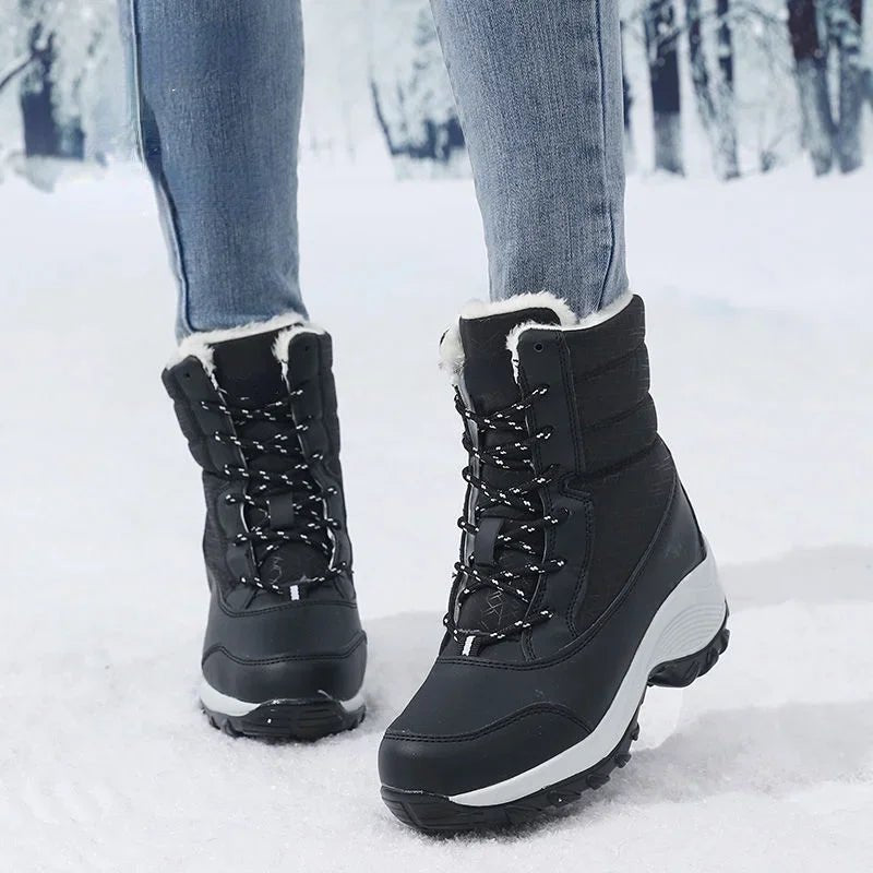 Chaussures d'Hiver à Plateforme, Antidérapantes - deslyshopping