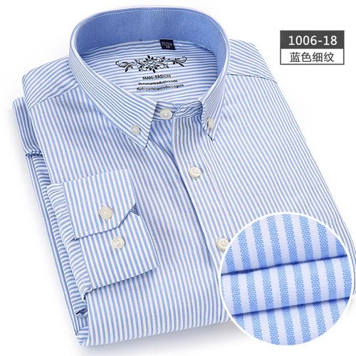 Chemise à Manches Longues Oxford - deslyshopping