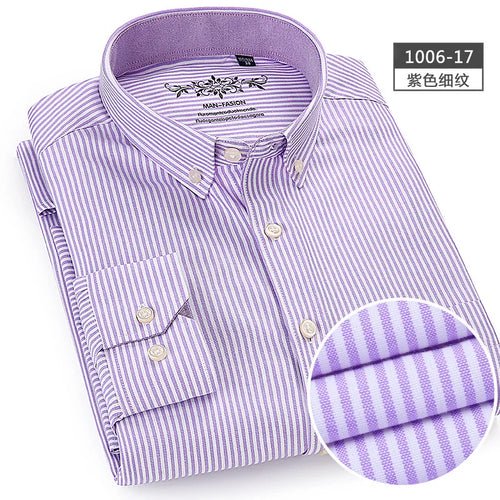 Chemise à Manches Longues Oxford - deslyshopping