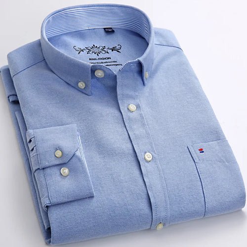 Chemise à Manches Longues Oxford - deslyshopping